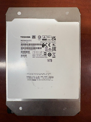 Toshiba MG08 MG08ACA16TE 16TB 7200 RPM 3.5'' Enterprise SATA Hard Drive