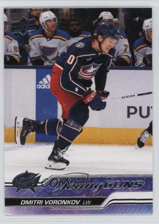 2023-24 Upper Deck Series 2 Young Guns Dmitri Voronkov #492 1sq1