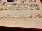 10 BU Brilliant Uncirculated Morgan Silver Dollars Lot 1878-1921