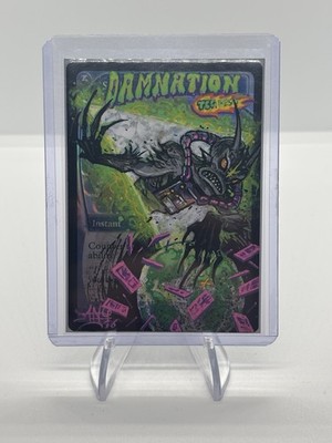 Dany Orizio - Stifle Foil Artwork - DAMNATION