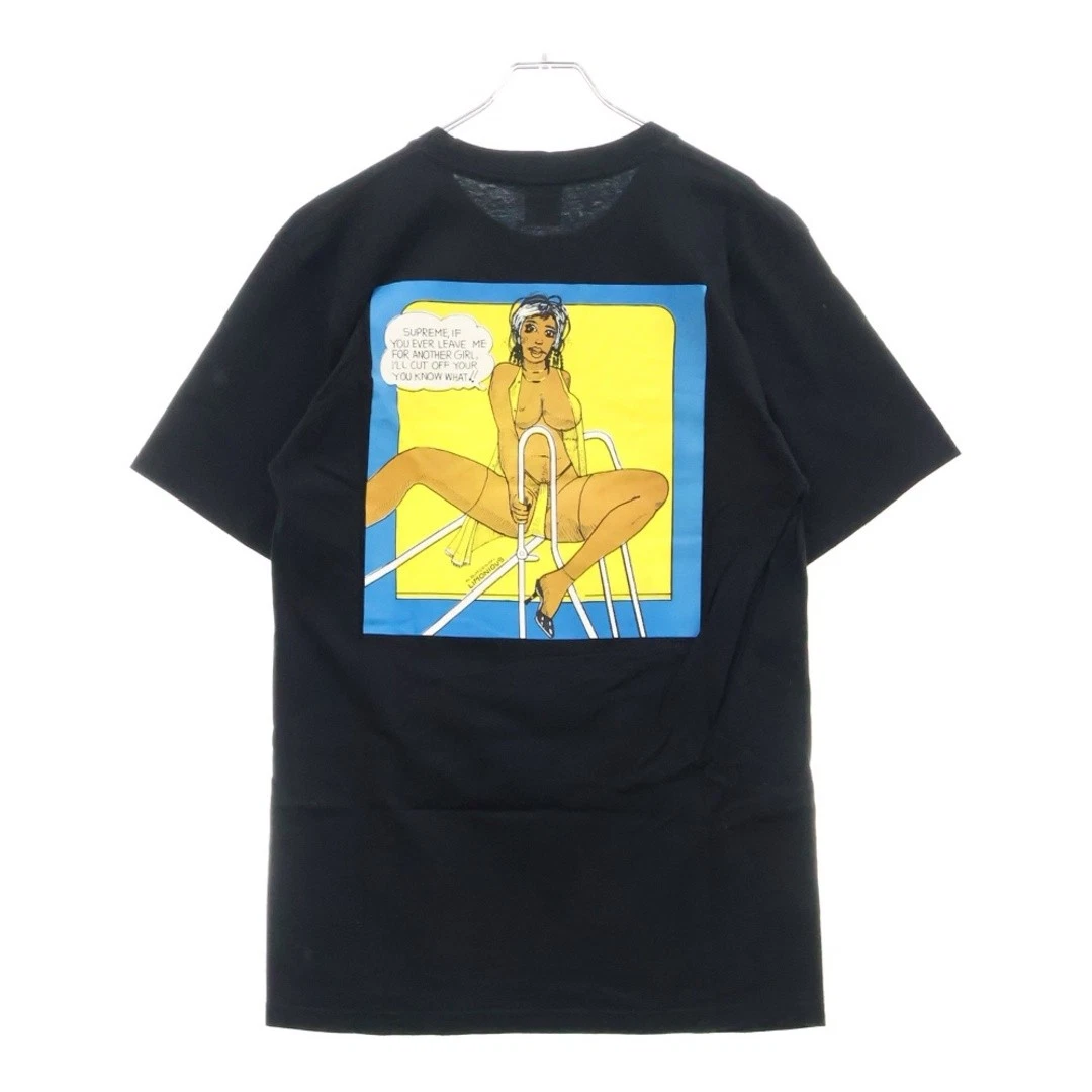 SUPREME 17SS Limonious Undercover Lover Tee manches courtes coupe et cousu noir occasion 6