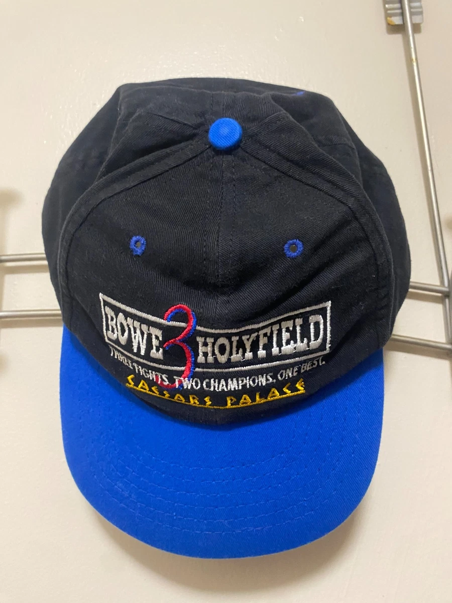 Holyfield vs Bowe: a Magnificent Trilogy vintage boxing Cap Bowe