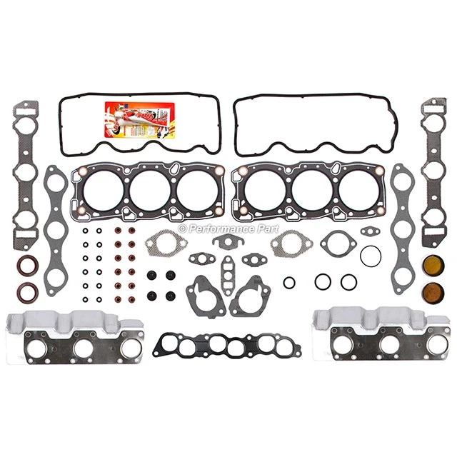 Juego completo de juntas rodamientos anillos aptos para 88-00 Chrysler Dodge Mitsubishi Plymouth 6G72 Foto 3 de 4