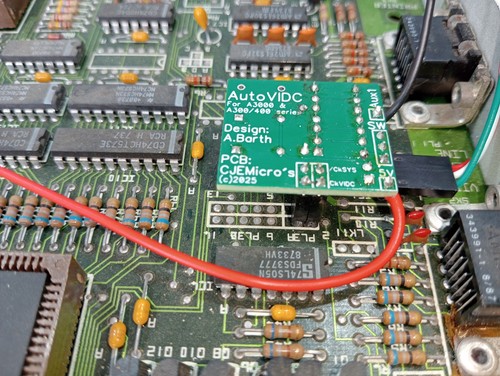 New! AutoVIDC VIDC Enhancer Acorn Archimedes A310, A440, A3000 RISC OS computers - Picture 6 of 20