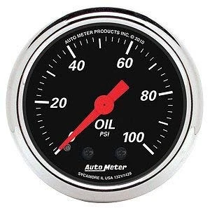 Auto Meter 1429 Designer Black Oil Pressure Gauge - Image 3 of 3