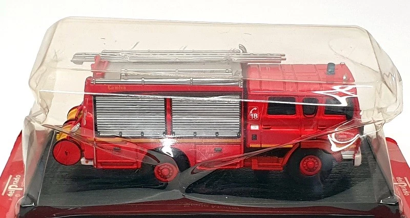 Del Prado 1/64 Scale FEN46 - 1995 Renault G230 FPTGP Fire Truck - Red - Image 3 of 4