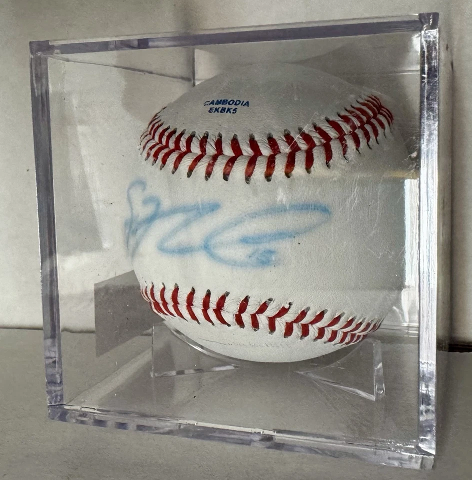 SEAN NEWCOMB ATLANTA BRAVES AUTOGRAFIADO/FIRMADO MLB BÉISBOL - CACHORROS Y ATLÉTICOS Foto 2 de 4