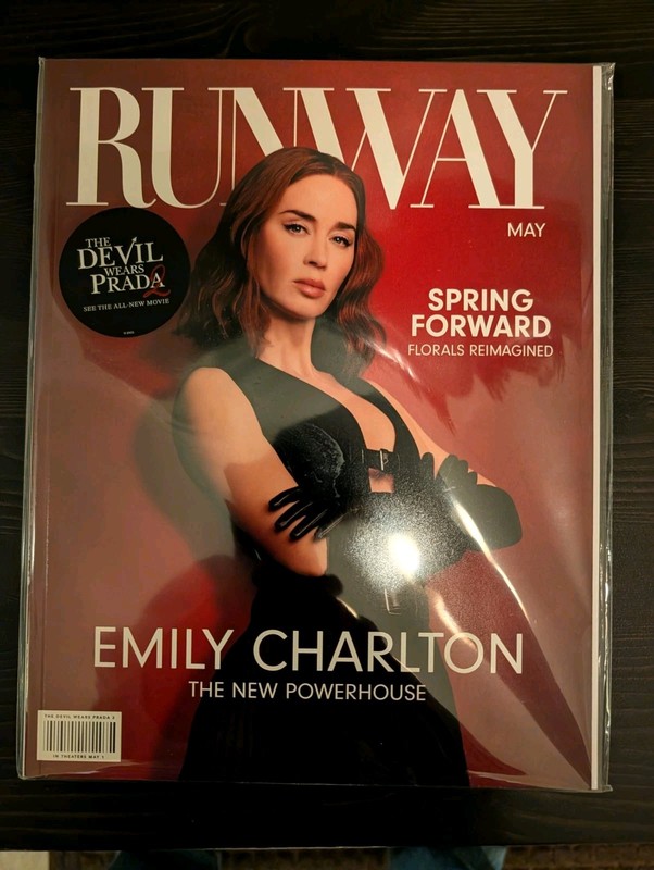 Runway Magazine - The Devils Wear Prada 2 Limited Edition. SEALED!!!