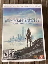 Sid Meiers Civilization Beyond Earth Rising Tide Expansion PC Used FREE SHIPPING