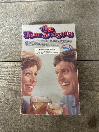 Die vier Jahreszeiten Betamax Beta Tonband Alan Alda Carol Burnett Vintage Film - Bild 2 von 5