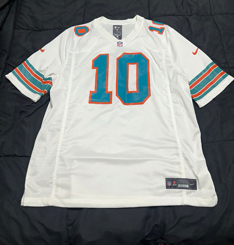 Nike Miami Dolphins Tyreek Hill #10 NFL Football Jersey Men's XL White