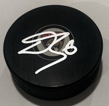 DONOVAN SEBRANGO SIGNED FLORIDA PANTHERS HOCKEY PUCK W/ CASE COA