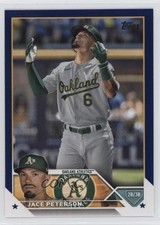 2023 Topps Series 2 Royal Blue Jace Peterson #619 1qy