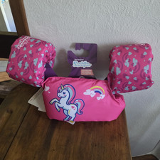 Puddle Jumper Child Swim Vest Life Jacket 33-55 lbs Pink Unicorn