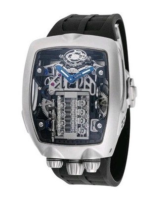  Montres Prestige AUTOMATIC Engine Men's Watch Skeleton Dial  44mm MPW-0153