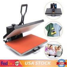 16 24" Large Size Heat Press Machine 1800W Digital T-shirt Sublimation Transfer