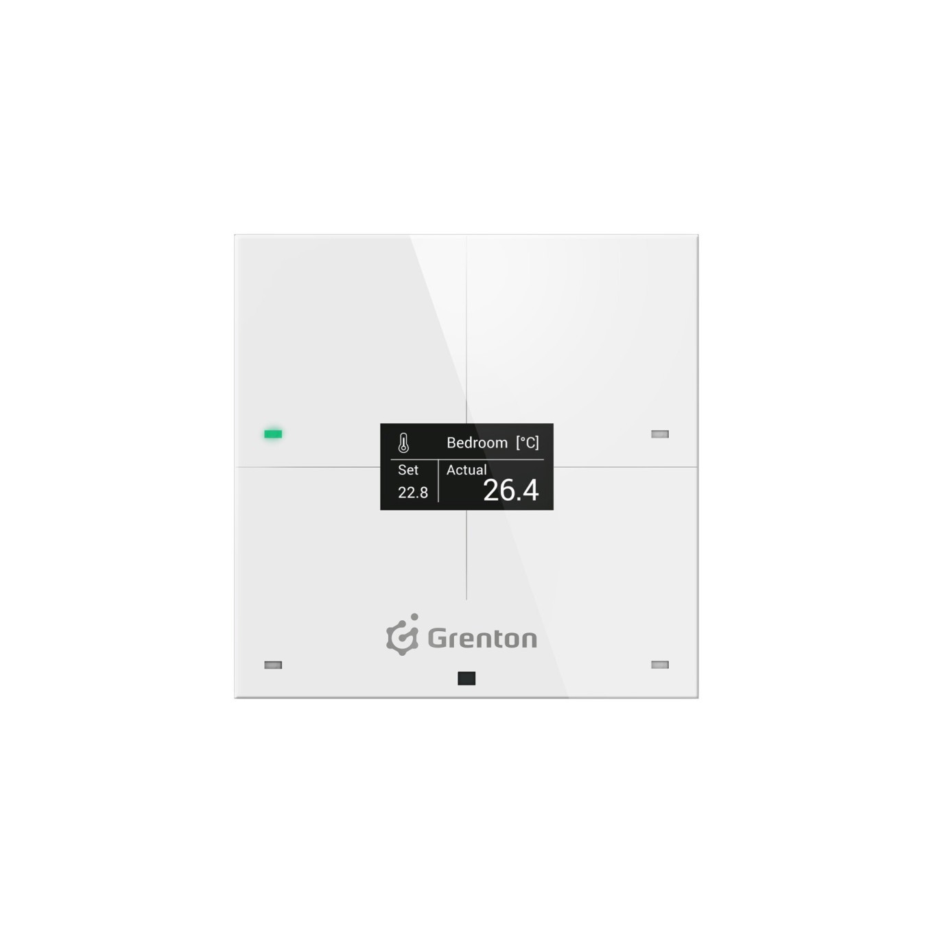 SMART PANEL 4B, OLED, WHITE, TF Bus, SPS-204-T-02