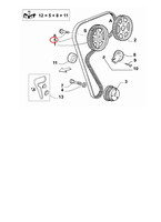 Originale Keilriemen Verteilung FüR Alfa Romeo 145 146 147 156 71719649