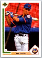 ⚾ 1991 Upper Deck #440e Todd Hundley New York Mets