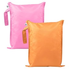Tiny Twinkle Mess Proof Wet Bags 2-Pack Reusable 2 Pack, Sweet Treat
