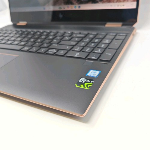 HP Spectre 15 x360 2-in-1 FHD Touch Laptop i7-8750H 8GB 512GB SSD GTX READ DESC - Afbeelding 4 van 7