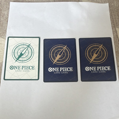 One Piece Card Game 3x Japanisch Karten Lot   Nami, Kuzan & Don!! Card (Blau)