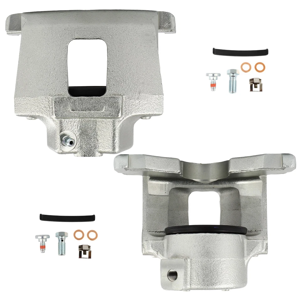 Pinzas de freno delanteras izquierda derecha 2 piezas para 1977-1978 AMC Gremlin 1977 AMC Hornet Foto 2 de 4