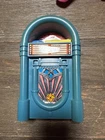 Vintage 1987 Mattel Barbie Snack Time Blue Jukebox Playset Accessory 80s ARCO