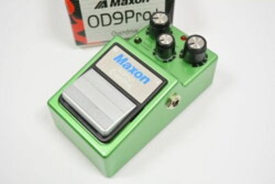 Maxon OD9Pro+ Overdrive Guitar Effects Pedal True Bypass Switching Japan Used