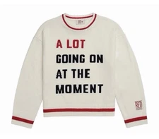 IN HAND Taylor Swift A Lot Going On At The Moment Sweater  Size YOUTH MEDIUM