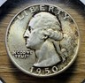 1950-P Washington Quarter - Actual Coin Shown - Free Shipping & Tracking INV#126 Philadelphia Washington