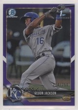 2018 Bowman Draft Chrome Purple Refractor 224/250 Kevon Jackson #BDC-83 s3g