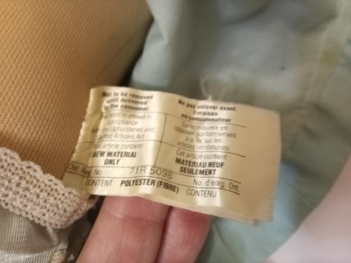 Cabbage Patch Doll 1984 blonde Haare blaue Augen Garn Haare Zöpfe blaues Kleid - Bild 3 von 7