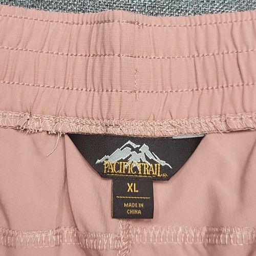 Pacific Trail Ladies Everyday Drawstring Shorts with Pockets X-Large Size Pink - Picture 8 of 10