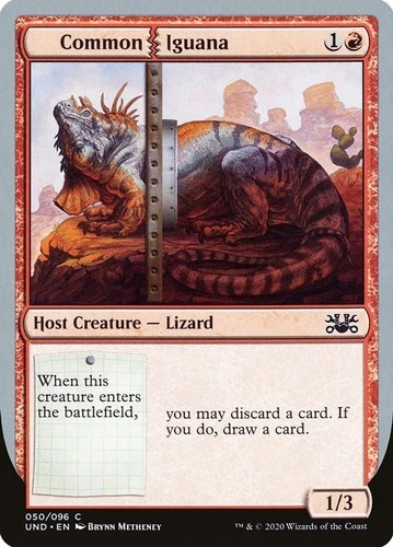 Common Iguana - NM - [UND - 50] - product listing photo