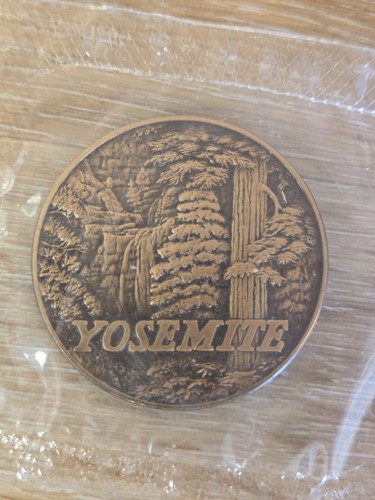 1990 Yosemite National Park Centennial Bronzemedaille versiegelt