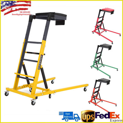 Automotive Topside Creeper 400LB Adjustable 49.21-68.89'' Foldable Engine Creeper