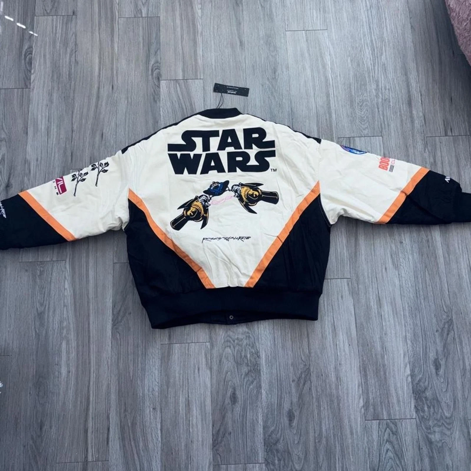 Civil Regime x Star Wars Pod Racing Bomber Jacket NWT XL image 6