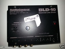 AUDIO CONTROL AUDIOCONTROL BLD-10 BALANCED LINE DRIVER 4CH RCA TO CAT5 BLD10