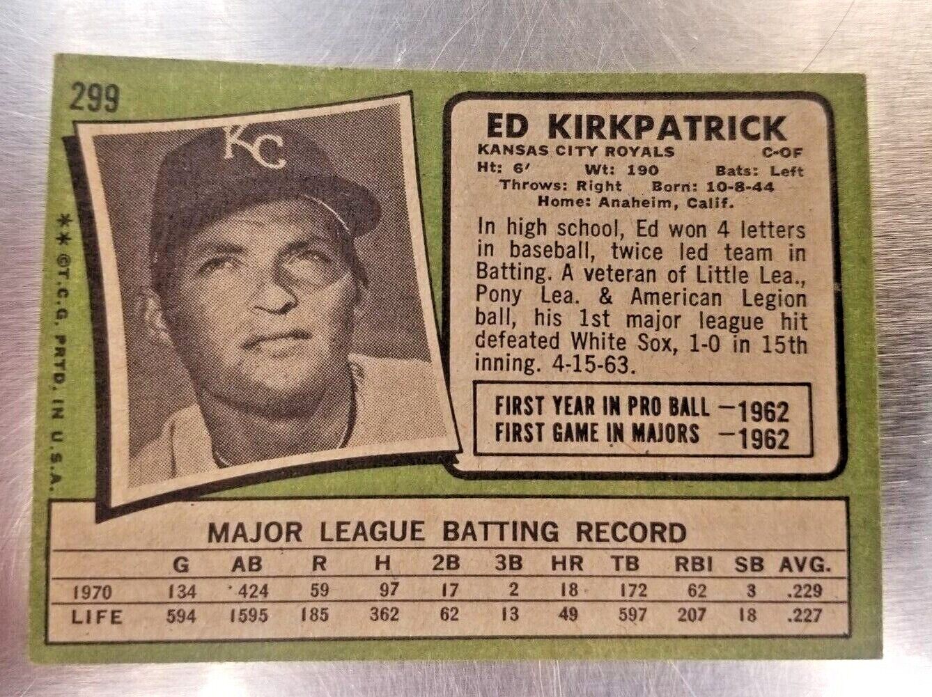 1971 Topps baseball cards #251-752 Good-NM you pick the cards complete your set - Picture 51 of 276