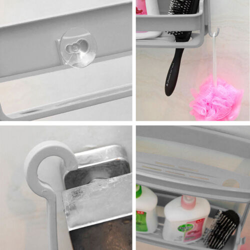 Bathroom Hanging Shower Caddy with 2 Layers Shower Organizer Holder paAdm - Picture 4 of 12
