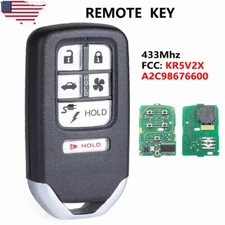 for Honda Clarity 2018 2019 2020 Smart Remote Key Fob KR5V2X A2C98676600 434MHz