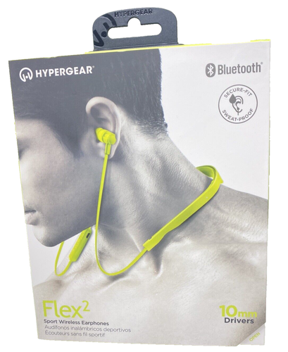 HyperGear Flex 2 Sport BT Wireless Earphones, Enables Hands-Free Music + Calls