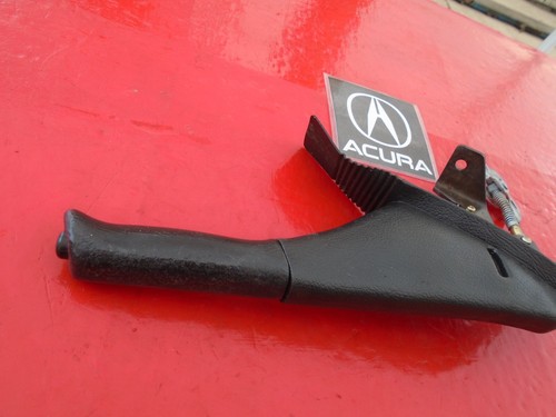 90 91 92 93 ACURA INTEGRA PARKING E BRAKE EBRAKE HANDLE PULL LEVER OEM BLACK - Picture 3 of 5