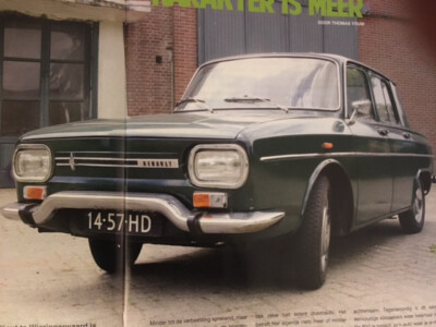 Renault R10 Major 1108cc Abarth Auspuff Endschalldämpfer, Echappement(NOS)