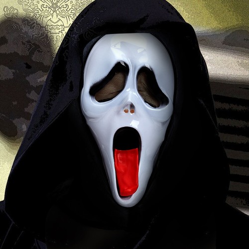 Skull Ghost Mask Halloween Scary Mask Cosplay Costume Prop Scream Fake Face Mask - Picture 10 of 24