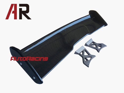 GTS Style Real 3k Carbon Fiber Trunk Spoiler Lip For BMW F87 M2 F80 M3 F82 M4 - Picture 2 of 3