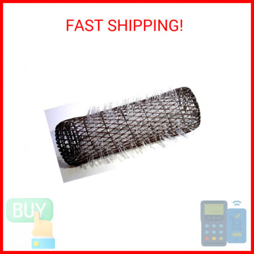 2 Pack HAIR STYLING BRUSH ROLLERS & PINS Hair Curlers 7/8" x 3" Bristles (12 Rol - Picture 2 of 2