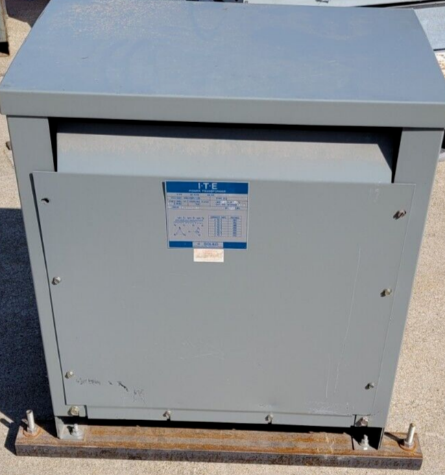 ITE TRANSFORMER 3F3Y030 /30KVA/ 480V/208Y/120V 3PH(T8) | eBay