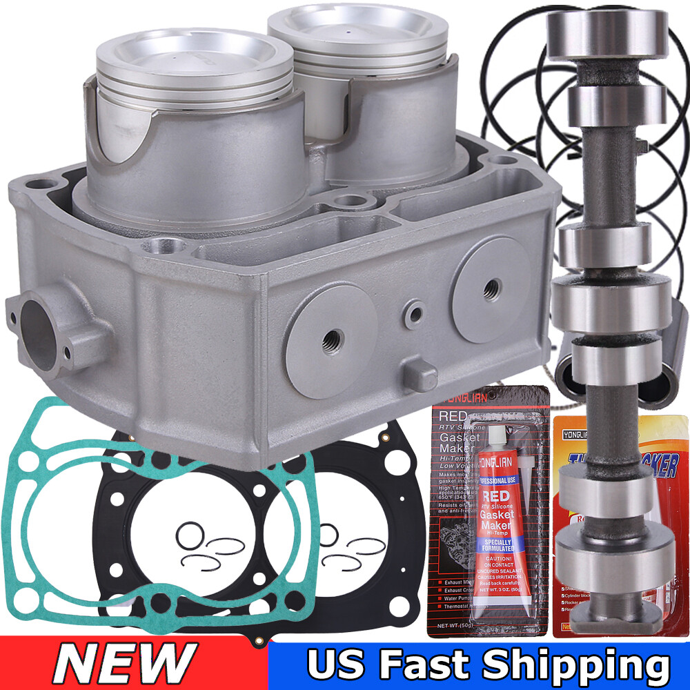 Polaris RZR 800 2008-2012 Cylinder Piston Gasket & Camshaft Rebuild Kit